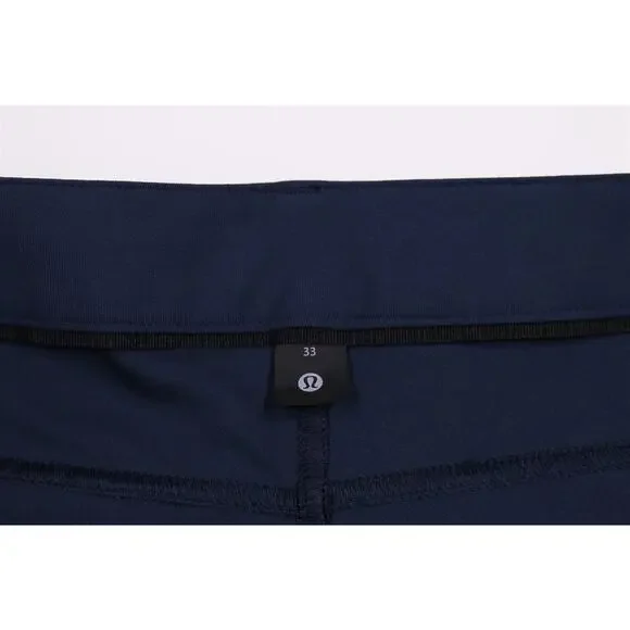 Lululemon Mens Symphony Blue ABC Classic Fit Warpstreme 5-Pocket Pants 33x29 - Picture 6 of 7